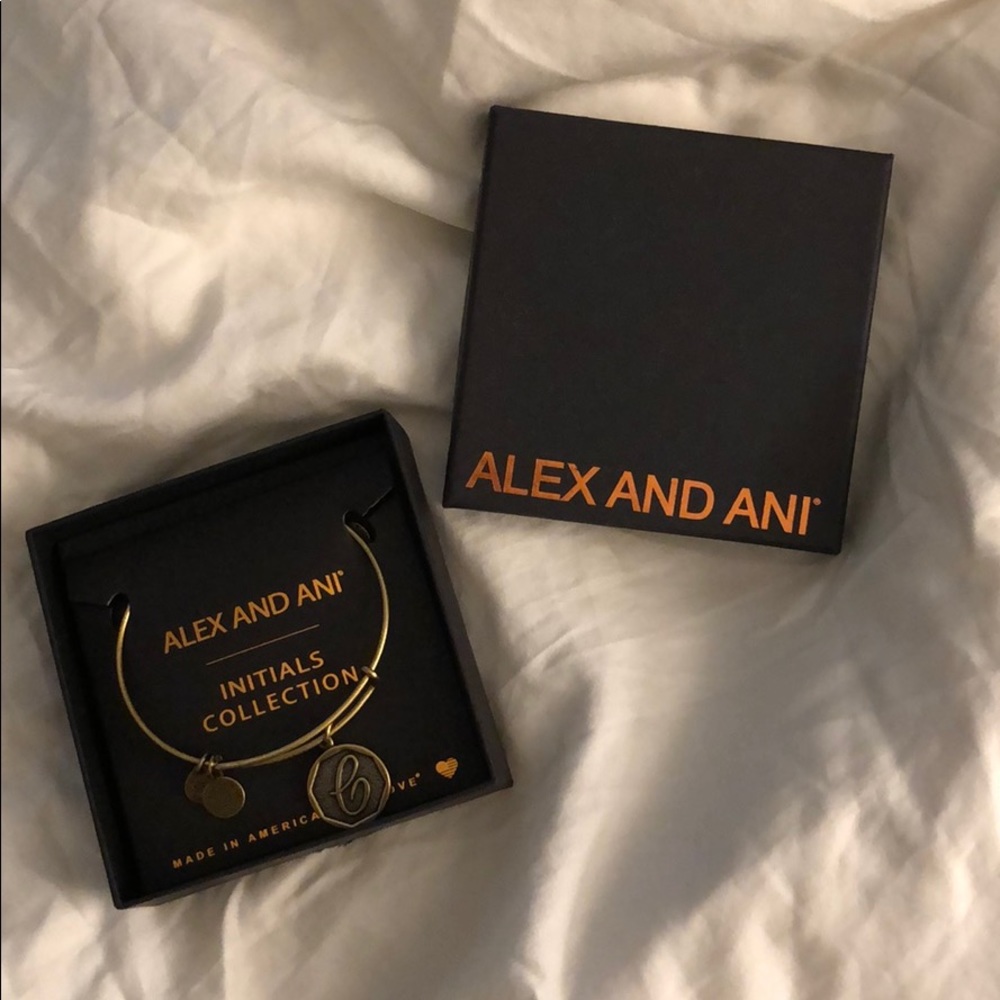 Alex & Ani “C” Initial bracelet